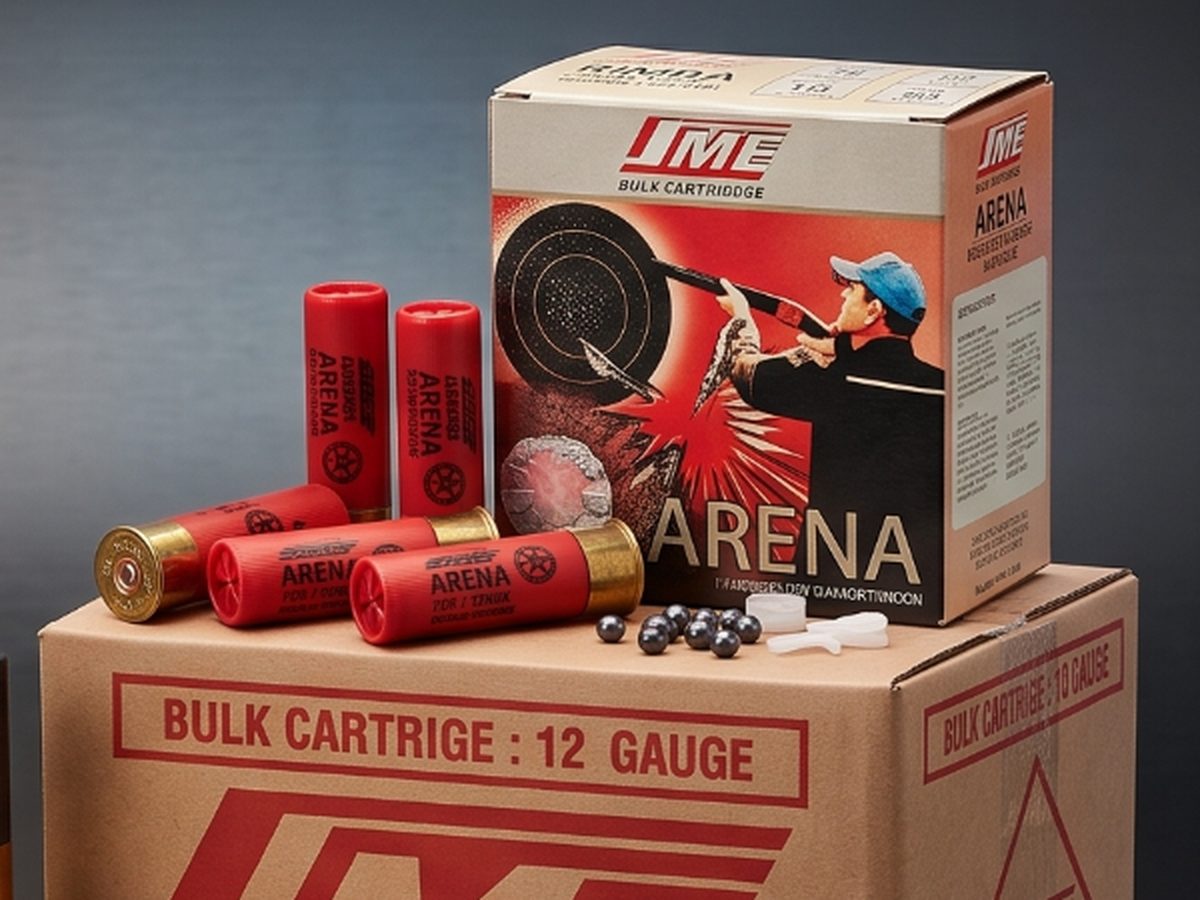 SME Arena cartridges on a bulk 12 gauge carton